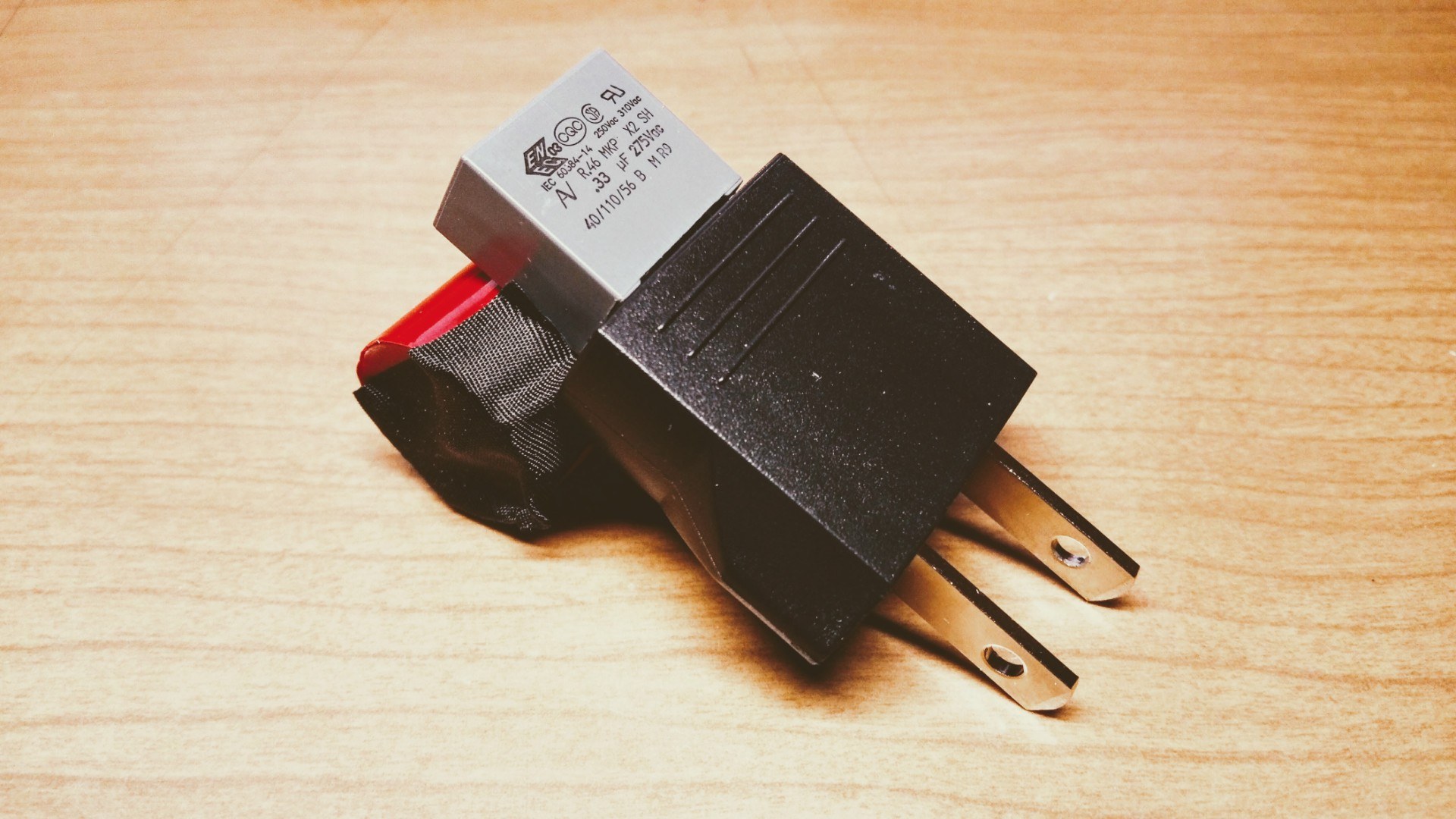 ACラインノイズフィルター作りました arekore